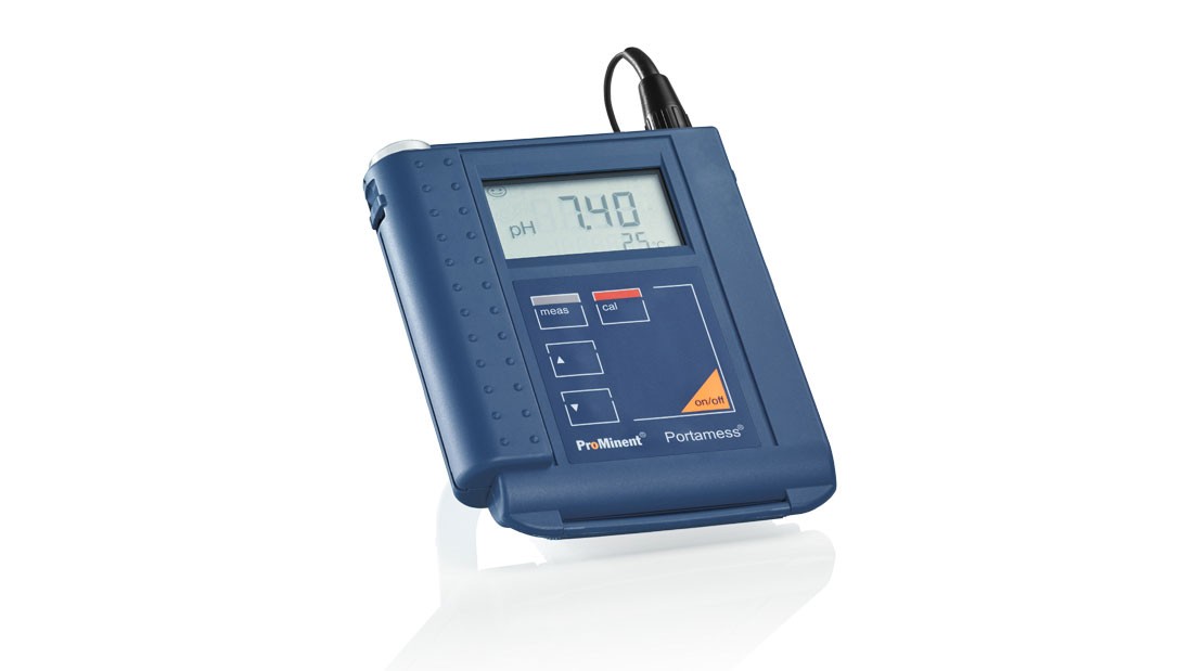 Prenosný merací prístroj Portamess<sup>®</sup> meraná veličina pH/Redox
